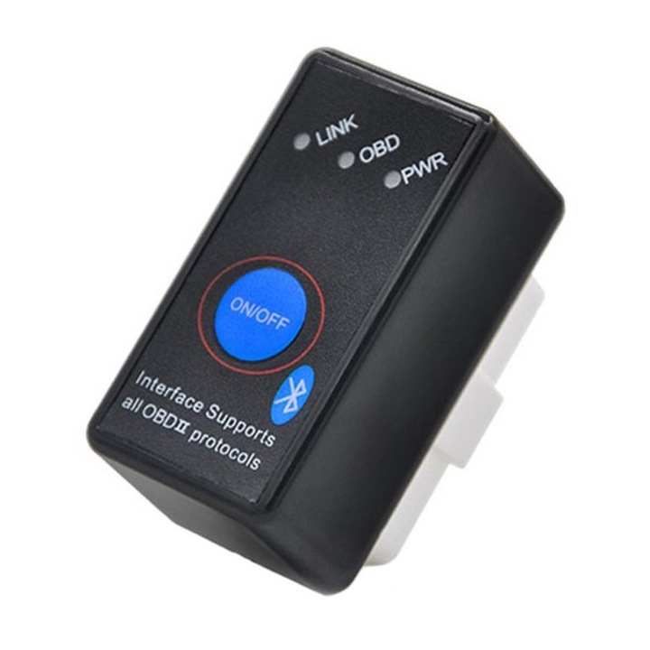 Techstar® Mini diagnosztikai interfész, OBD2, Bluetooth, BE / KI gomb