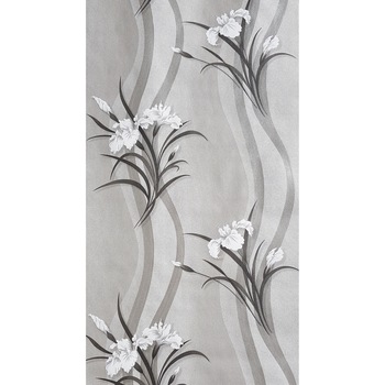 Tapet DEGRETS 059-00 hartie Iris gri, 0.53m x 10.05m, 5.3 mp Tapet DEGRETS 059-00 hartie Iris gri, 0.53m x 10.05m, 5.3 mp