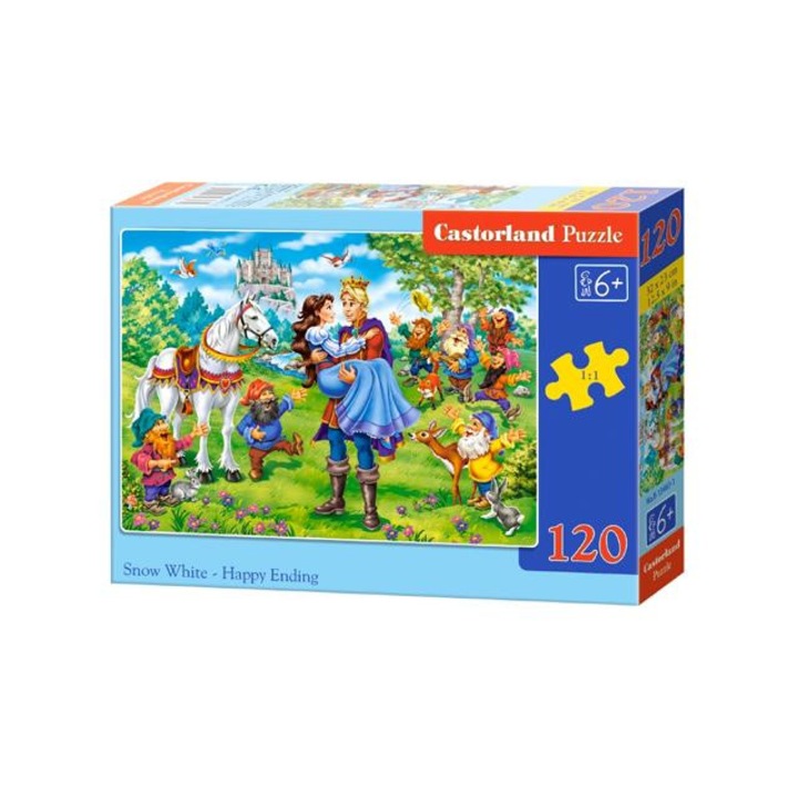 Hófehérke - Boldog befejezés 120db-os puzzle - Castorland