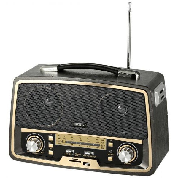 Radio Kemai cu cititor Incorporat usb si sd card , mp3 player, design retro