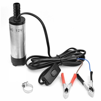 Pompa electrica auto submersibila 12V, 20 l/min, 38mm, transfer combustibil, motorina, diesel, apa, ulei, antigel, vin si alte lichide, Colier metalic pentru furtun inclus Pompa electrica auto submersibila 12V, 20 l/min, 38mm, transfer combustibil, motorina, diesel, apa, ulei, antigel, vin si alte lichide, Colier metalic pentru furtun inclus