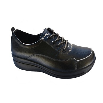 Pantofi confortabili din piele naturala, D&J Exclusive, Negru Pantofi confortabili din piele naturala, D&J Exclusive, Negru