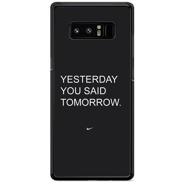 Husa Samsung Galaxy Note 8 Yesterday You Said Tomorrow, Multicolor