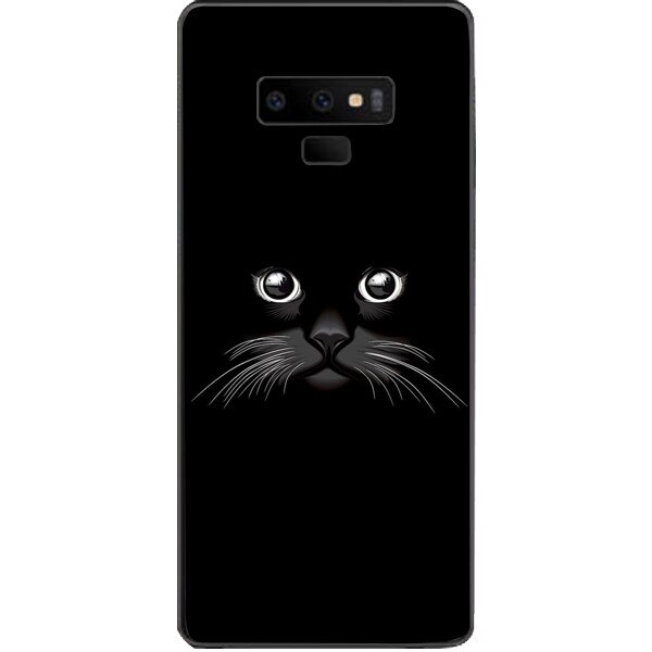 Husa Samsung Galaxy Note 9 Black Cat, Multicolor