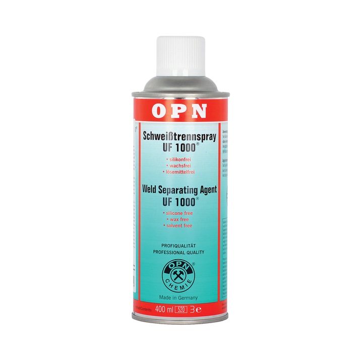 Permetezés hegesztési fröccsenés ellen OPN, UF-1000, 400 ml
