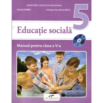 Educatie sociala. Manual pentru clasa a V-a, autor Daniela Barbu Educatie sociala. Manual pentru clasa a V-a, autor Daniela Barbu