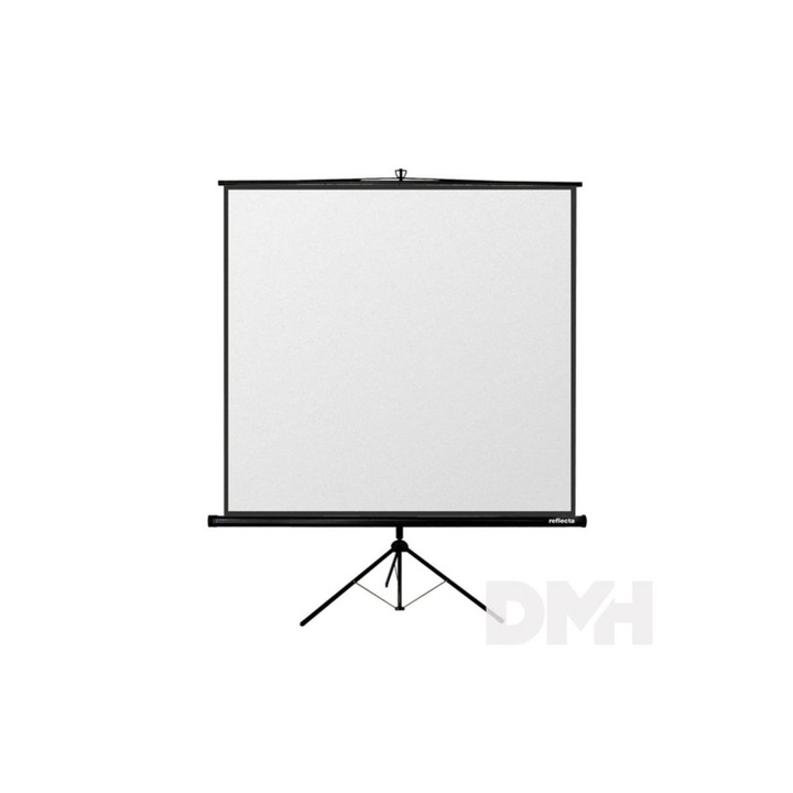 Reflecta Crystal-Line Tripod 1:1 200cm×200cm hordozható 3 lábú állványos vetítővászon
