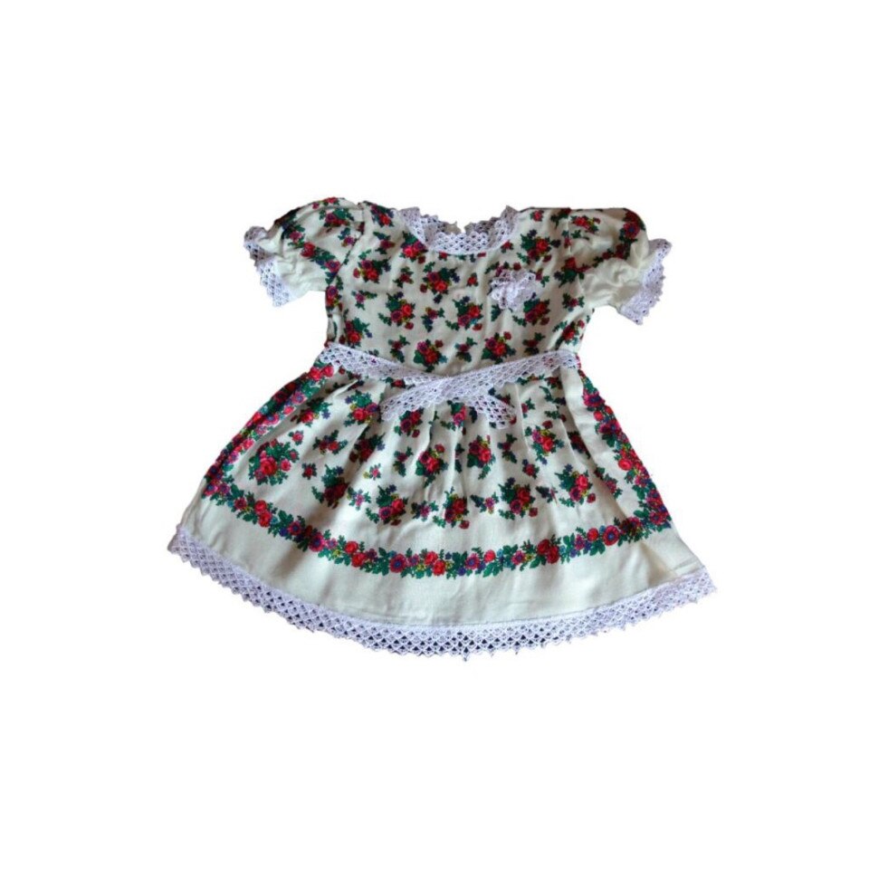 Rochie fetite cu motive traditionale maramuresene 6-24 luni