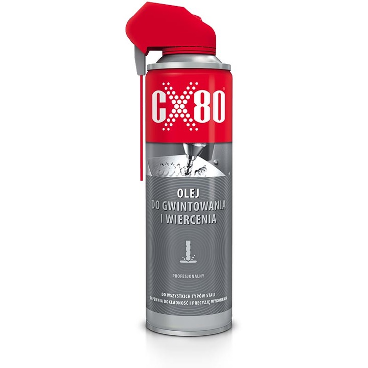 Ulei antiuzura pentru gaurit si filetat metale, spray 500ml, CX80
