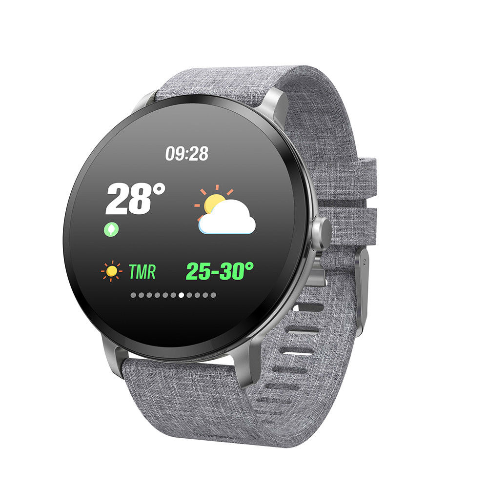 Ceas SmartWatch si Bratara Fitness 2 in 1 ISP FIT V1, 1.3