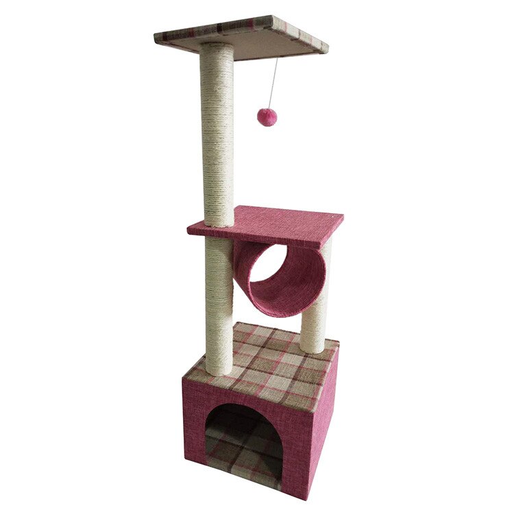 Ansamblu Pisici MIAU MIAU Caro 37x37x112cm