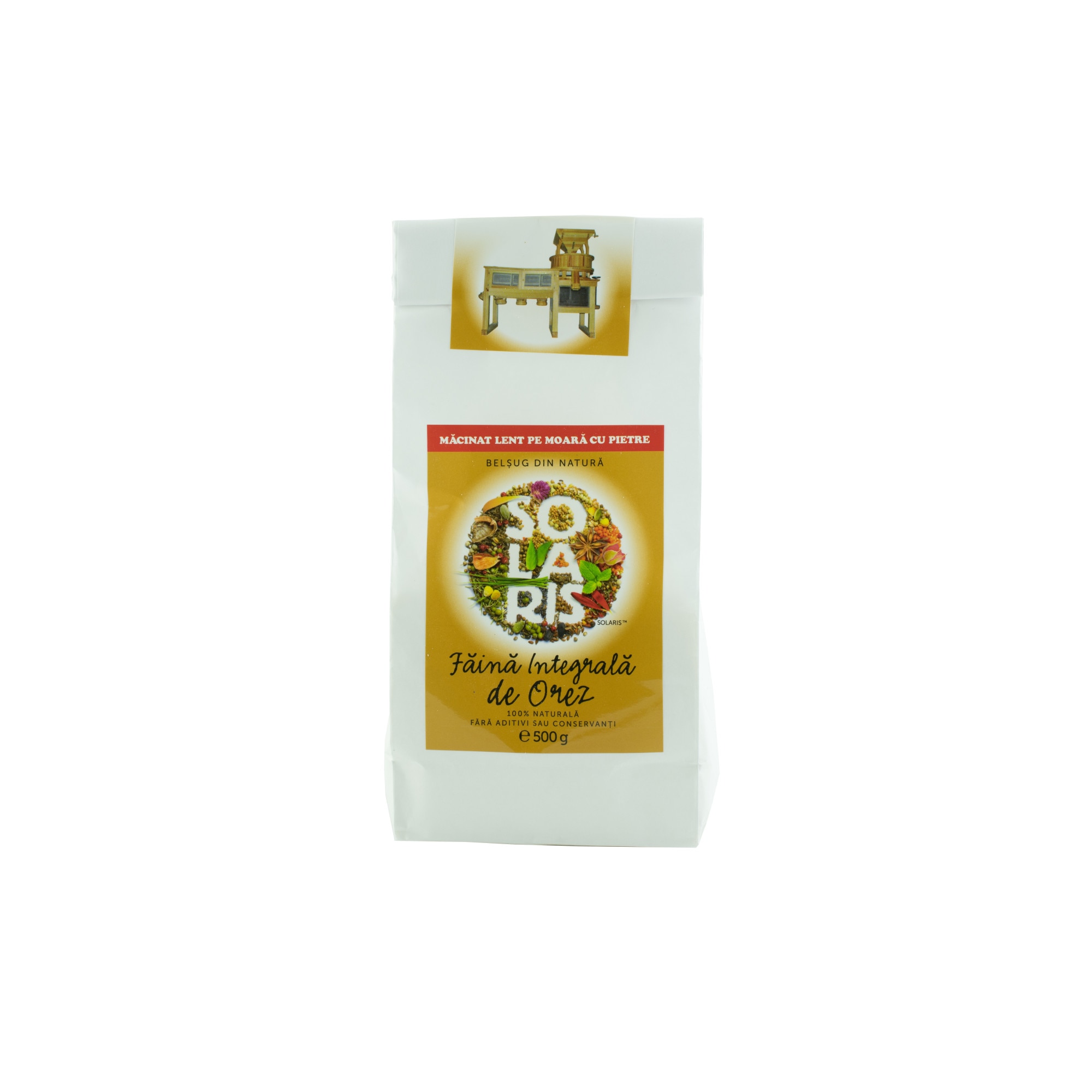 Faina Integrala de Orez, Solaris, 500 g