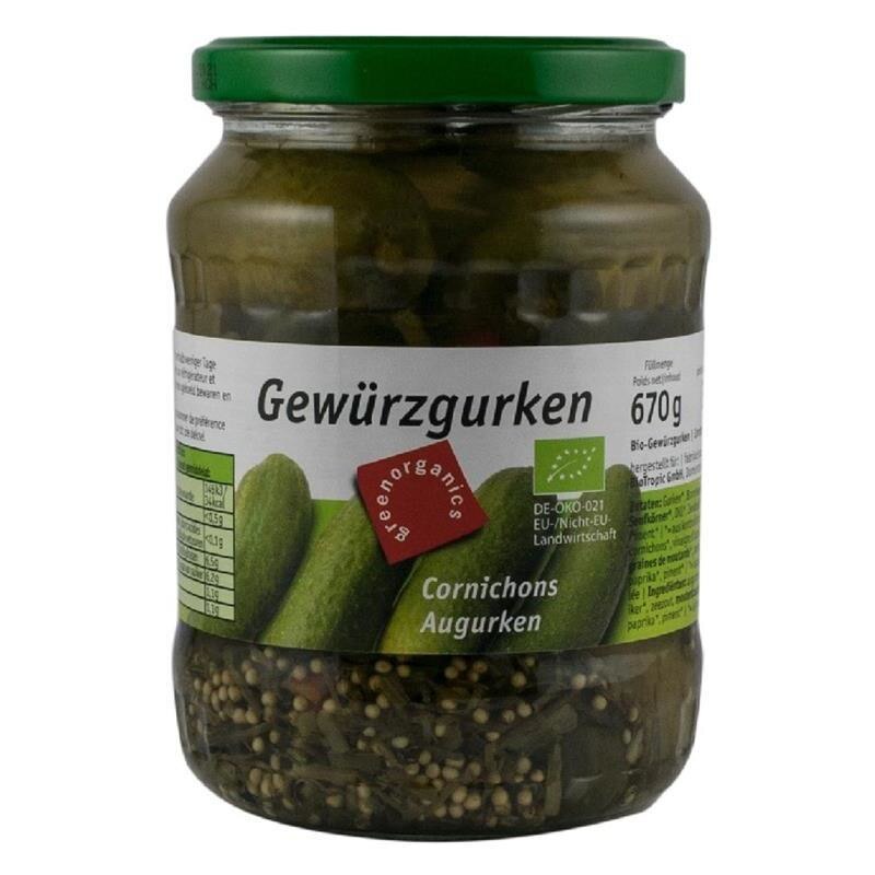 Castraveti Murati Bio 670gr/360gr Green Organics