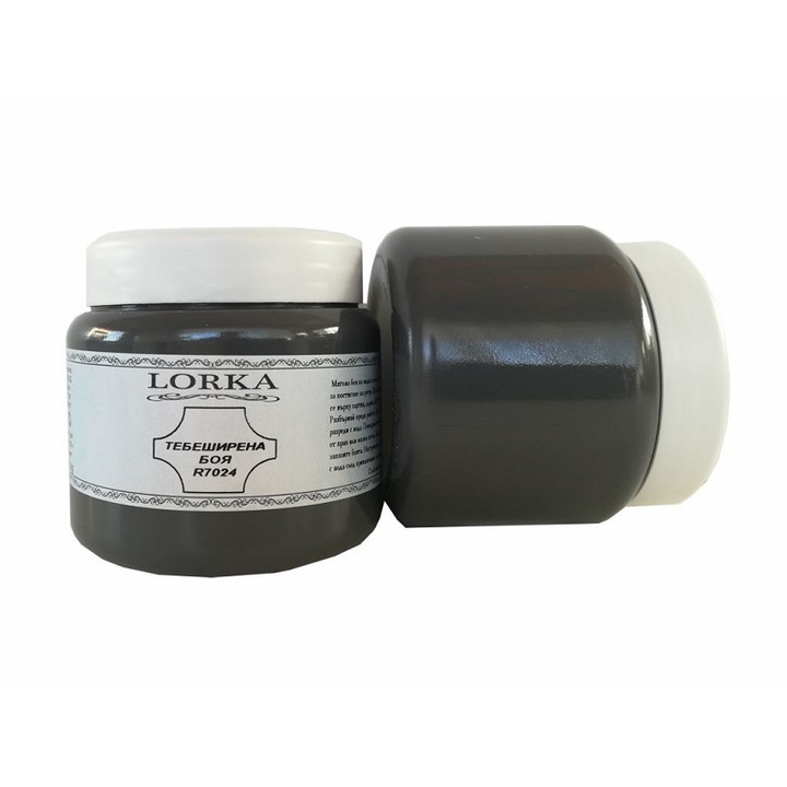 Vopsea creta Lorka, culoare Graphite-R7024, 200 ml