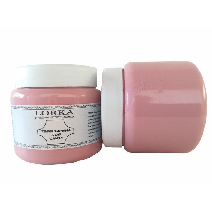 Vopsea creta Lorka, culoare Vintage Pink-CH433, 200 ml