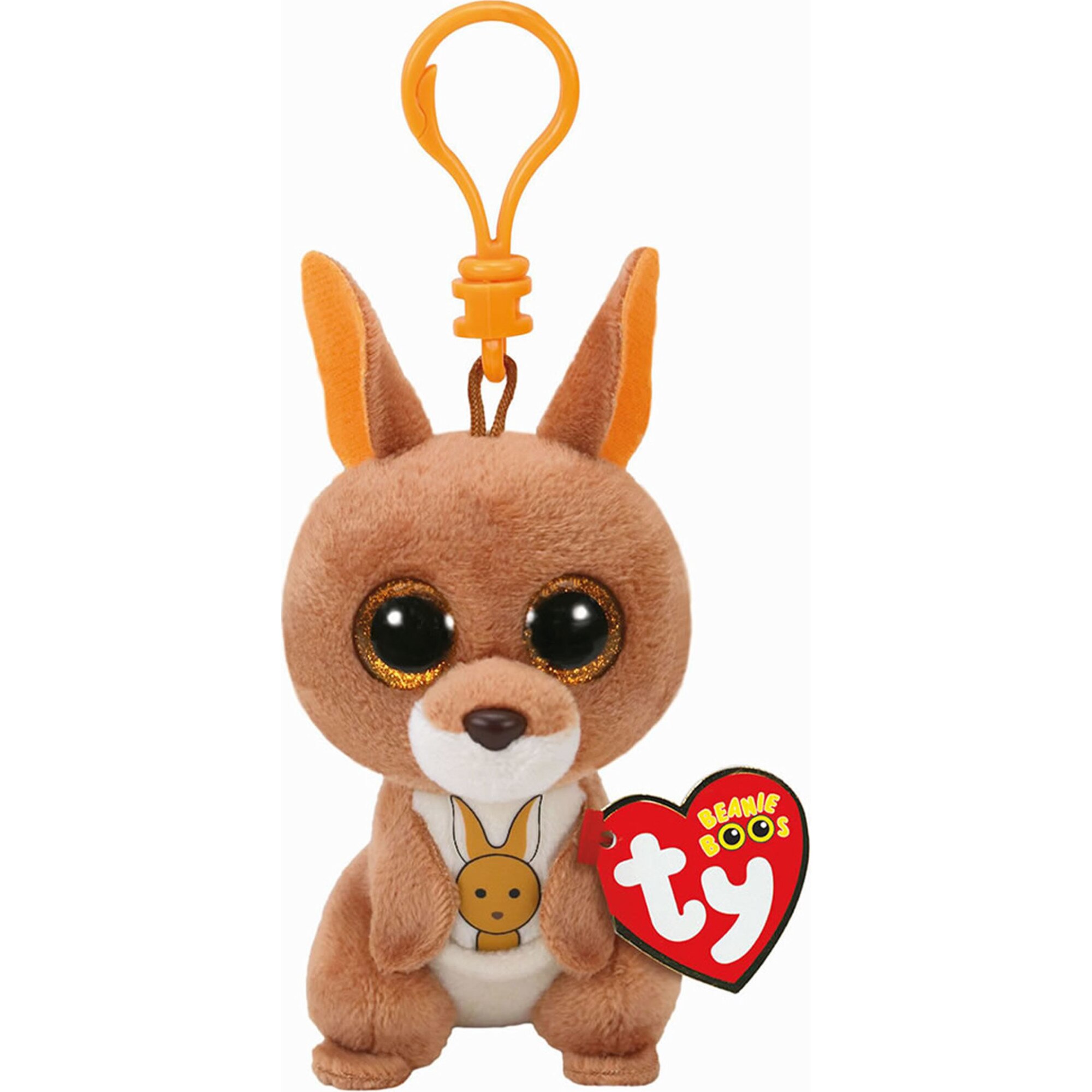 Breloc cangurul KIPPER, 8.5 cm - Ty116573