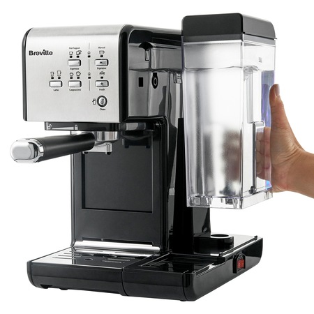 Еспресо машина Breville VCF108X Prima Latte II, 19 bar, 1050 W, Автоматично капучино и лате макиато