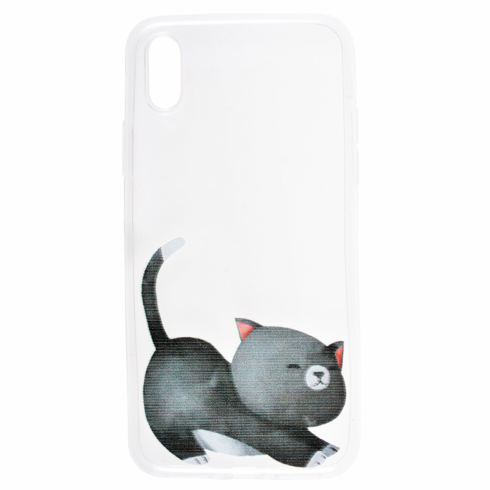 Husa High Quality Silicon Cu Model Pentru iPhone X, Carcasa, Capac De Protectie, Bumper, Transparenta