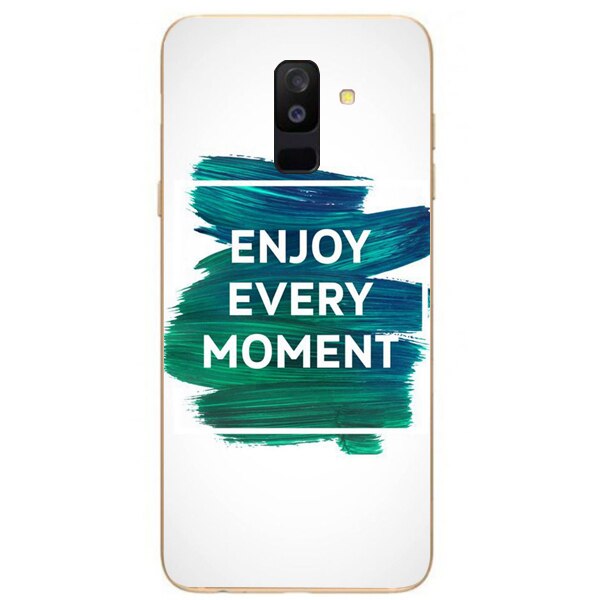 Husa Samsung Galaxy A6 PLUS Enjoy Every Moment, Multicolor