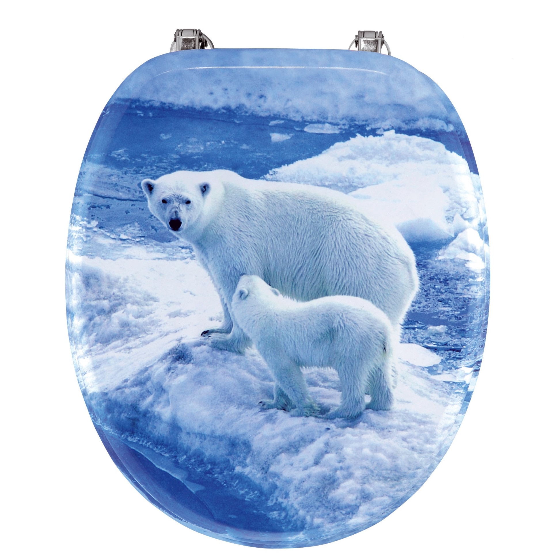 Capac WC Universal din Mdf cu Decor ursi