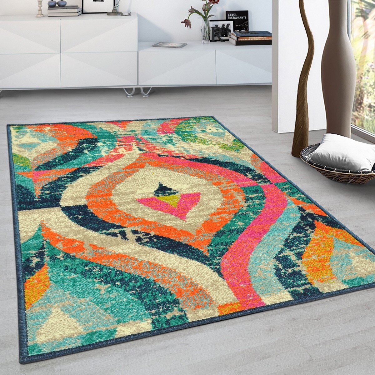 Covor Modern & Geometric Polipropilena Decorino Colectia Bastia C-032109 67x120 cm