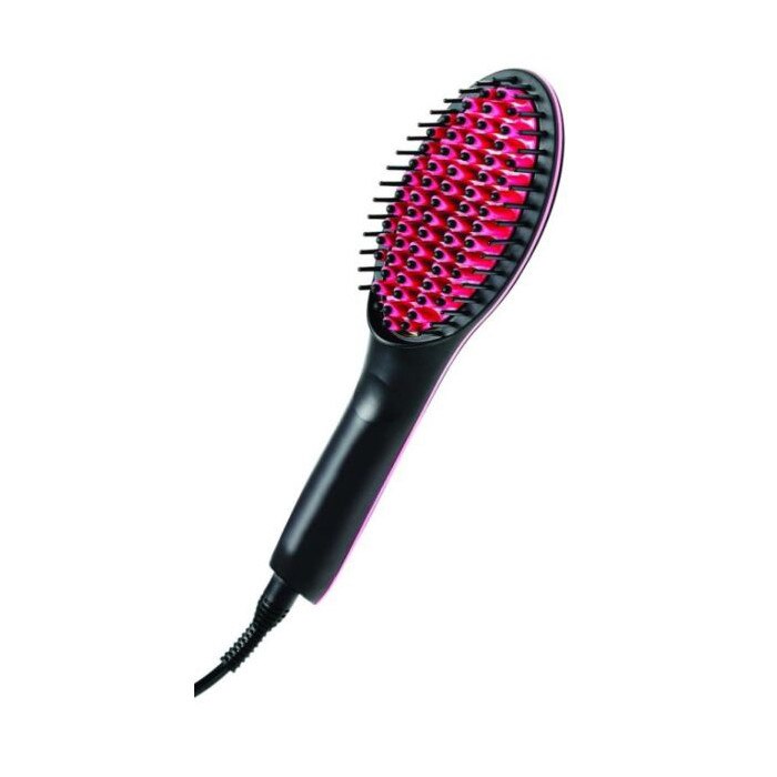 Perie Ceramica Pentru Indreptarea Parului ASHOP, Electrica, LCD, 230°C