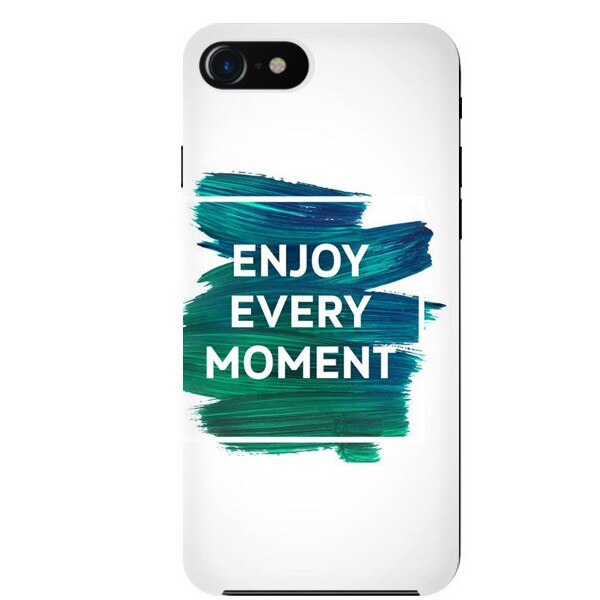 Husa iPhone 8 Enjoy Every Moment, Multicolor