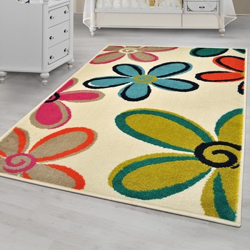 Covor Floral Polipropilena Decorino Colectia Skida C-032211 133x190 cm Covor Floral Polipropilena Decorino Colectia Skida C-032211 133x190 cm