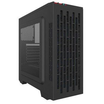 Carcasa Floston BLUE GUARDIAN, fara sursa, Negru Carcasa Floston BLUE GUARDIAN, fara sursa, Negru