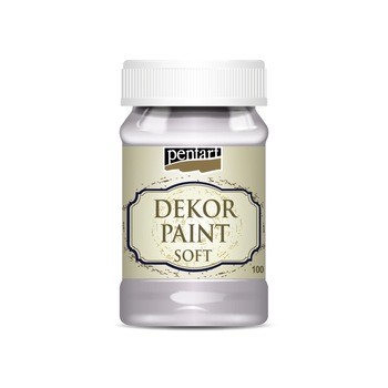 Vopsea decorativa soft Pentart - roz victorian, 100 ml Vopsea decorativa soft Pentart - roz victorian, 100 ml