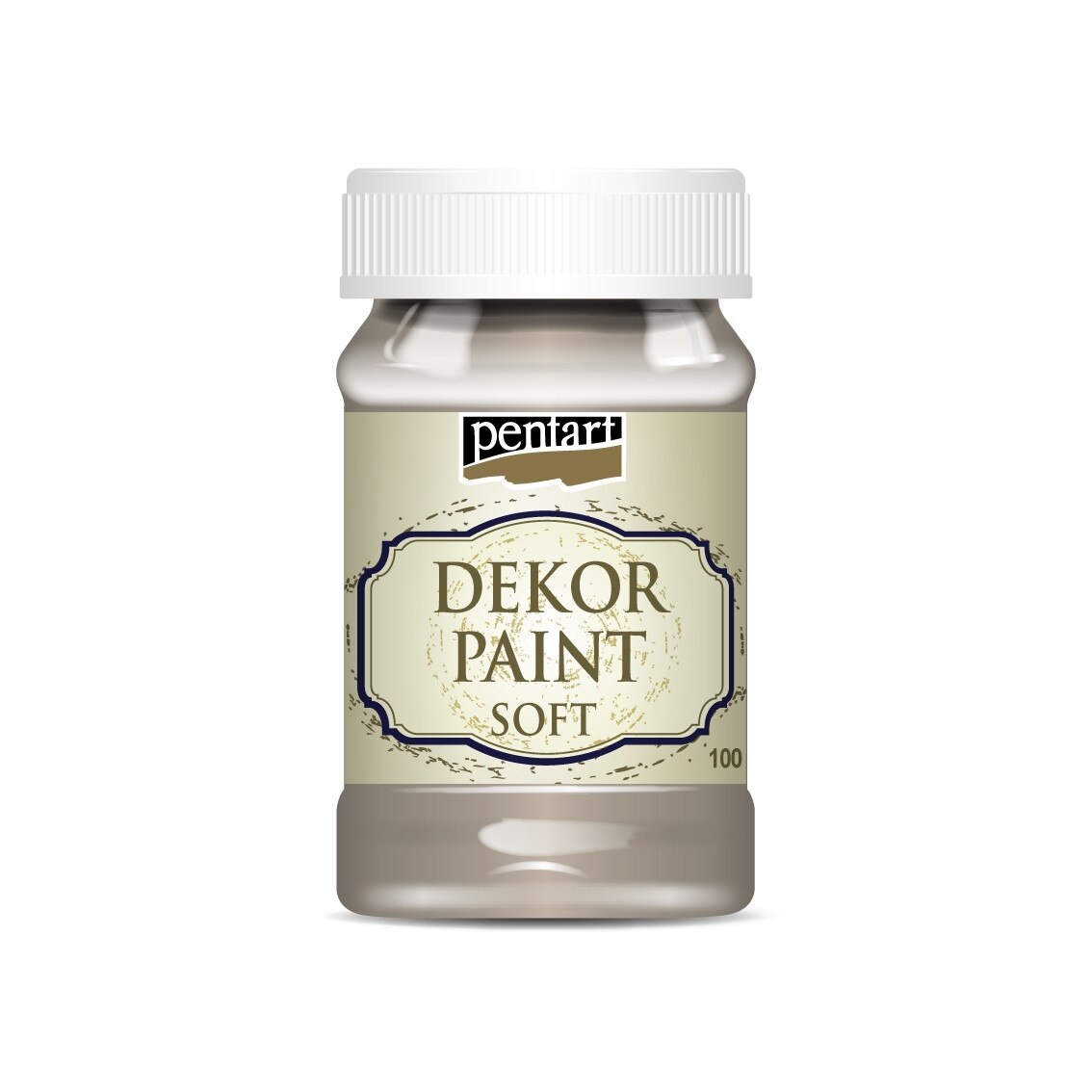 Vopsea decorativa soft Pentart - migdale, 100 ml