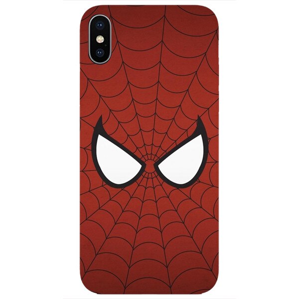 Husa iPhone X Spiderman, Multicolor