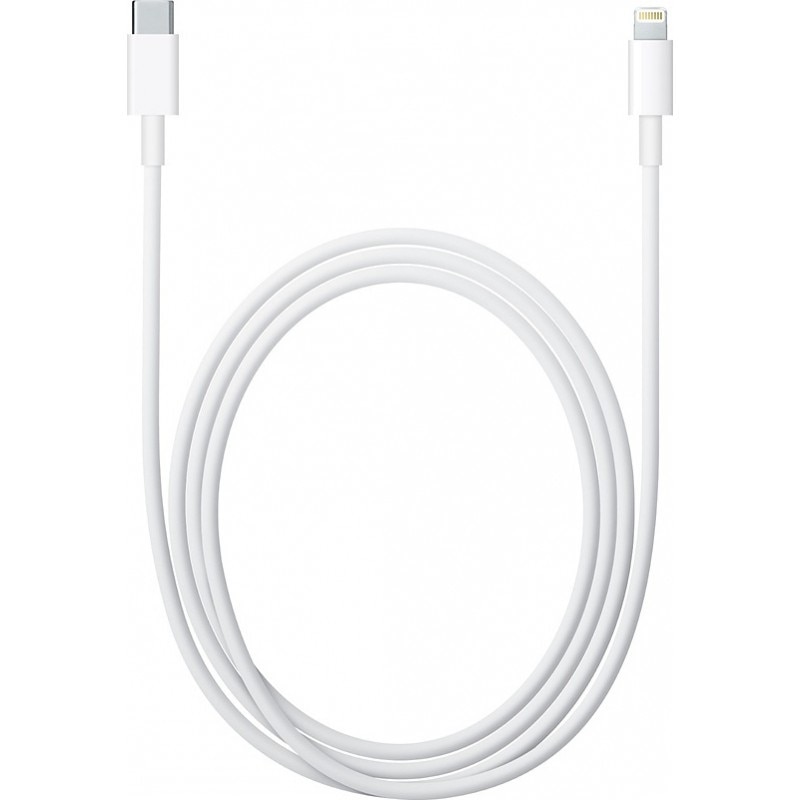 Cablu date APPLE, Lightning la Type-C, 1m, Retail, Alb