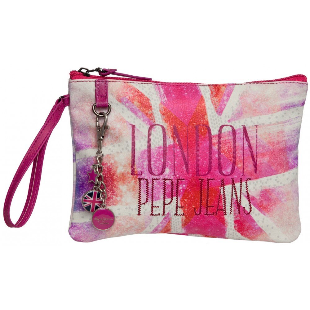 Borseta tableta Pepe Jeans Union Pink