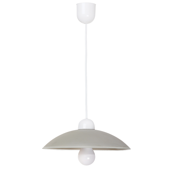 Pendul Rabalux Cupola range, E27, 60W, Alb/Gri