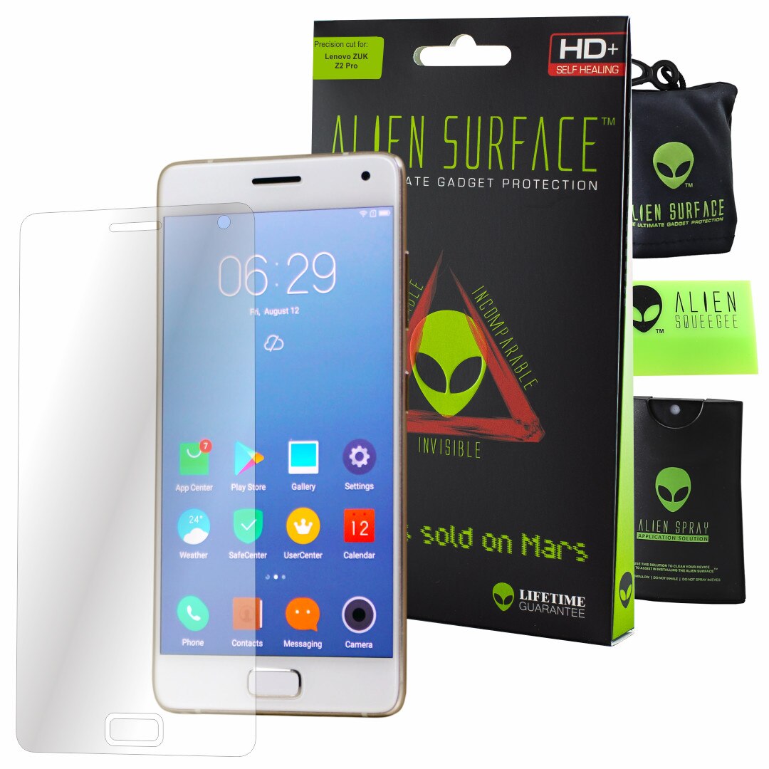 Folie Alien Surface HD, Lenovo ZUK Z2 Pro, protectie ecran + Alien Fiber cadou