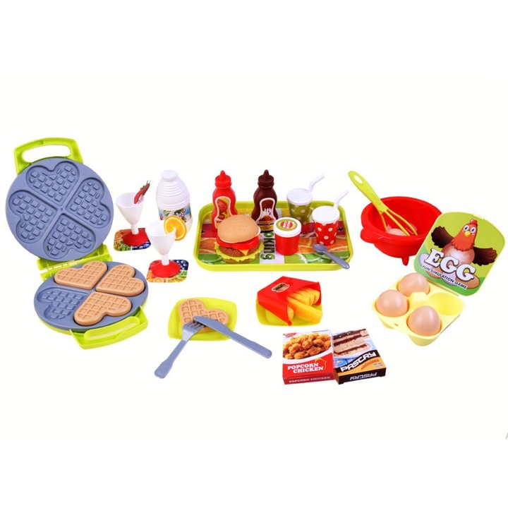 Set accesorii bucatarie copii, Ramiz, Multicolor