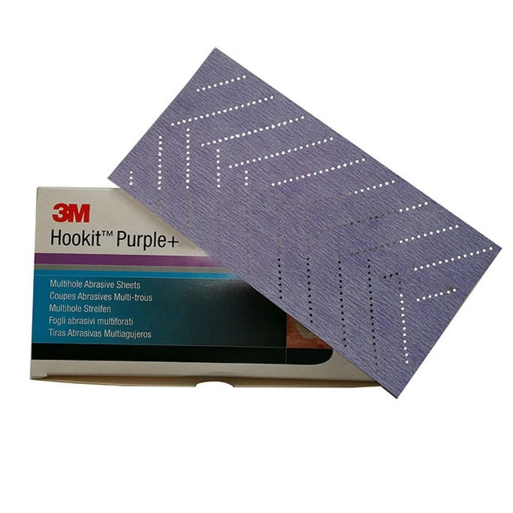 3M 30643 Hookpit Purple gyalupapír 70 x 127 mm P240