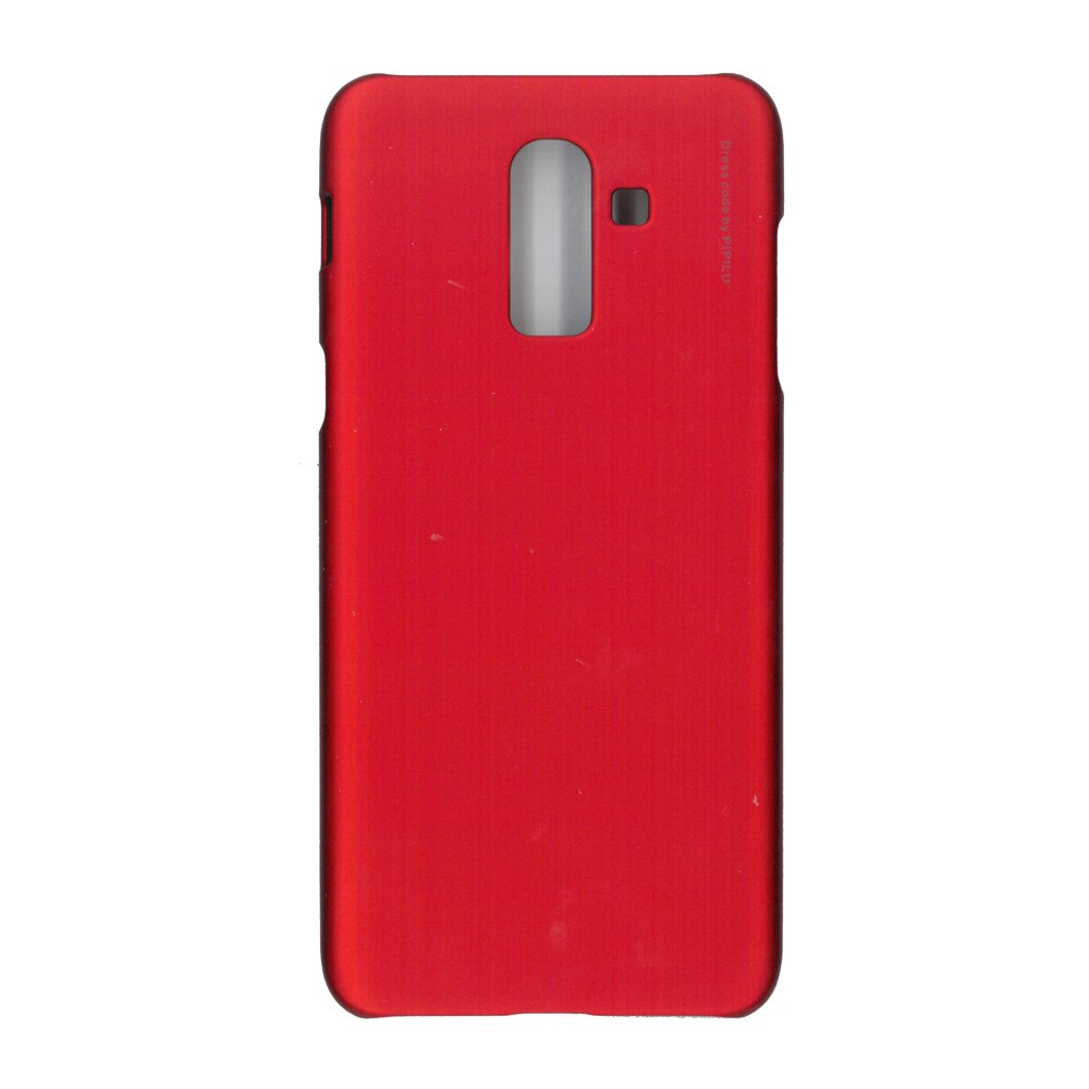 Husa spate Seven Day’s Metallic pentru Samsung Galaxy J8 2018, rosu