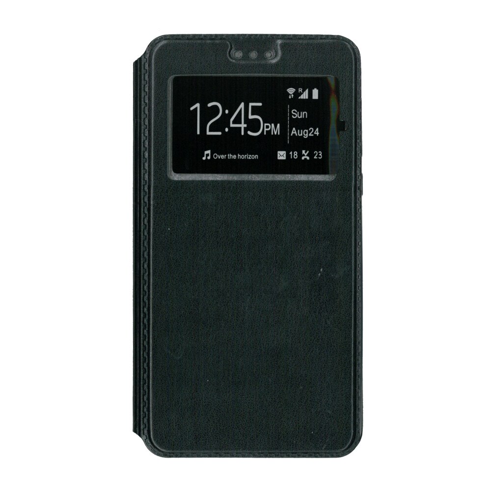 Husa flip s-view, Eurocell, pentru Samsung Galaxy J4 2018, negru