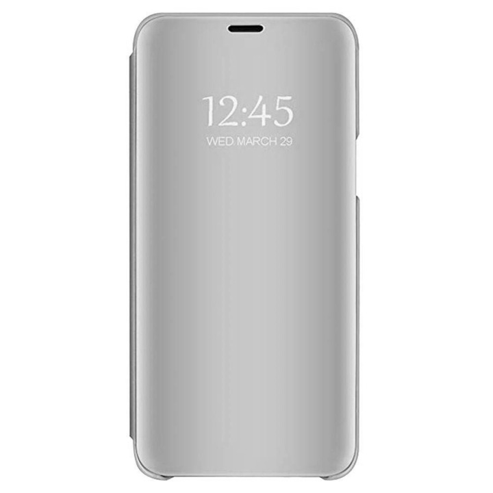 Кейс Clear View Mirror Samsung Galaxy J6 Plus Сребрист