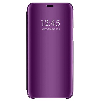 Husa Clear View Mirror Samsung Galaxy A10 Purple Husa Clear View Mirror Samsung Galaxy A10 Purple