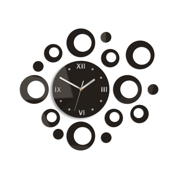 Ceas de perete ModernClock, Ring, Maro