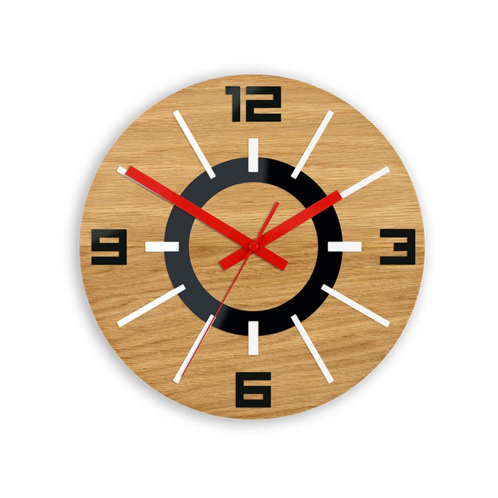 Ceas de perete ModernClock, Alladyn, 33 cm