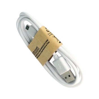 Cablu date USB-microUSB, alb, 0.90m, set 10 buc Cablu date USB-microUSB, alb, 0.90m, set 10 buc