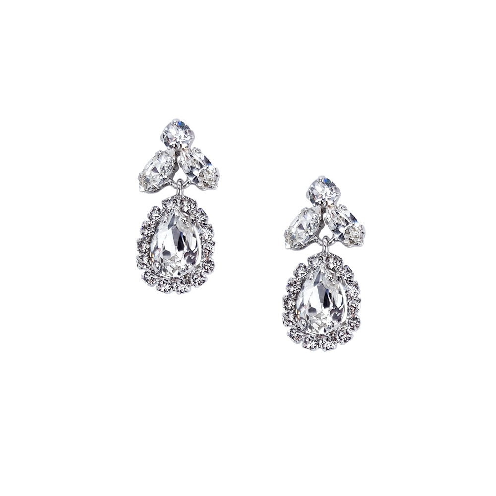 Cercei Carla Brillanti Ainara cu cristale Swarovski