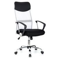 scaun birou ergonomic qmobili vire alb mecanism balans baza otel cromat sezut mesh negru spatar mesh alb tetiera pu negru imagen 24_0_
0