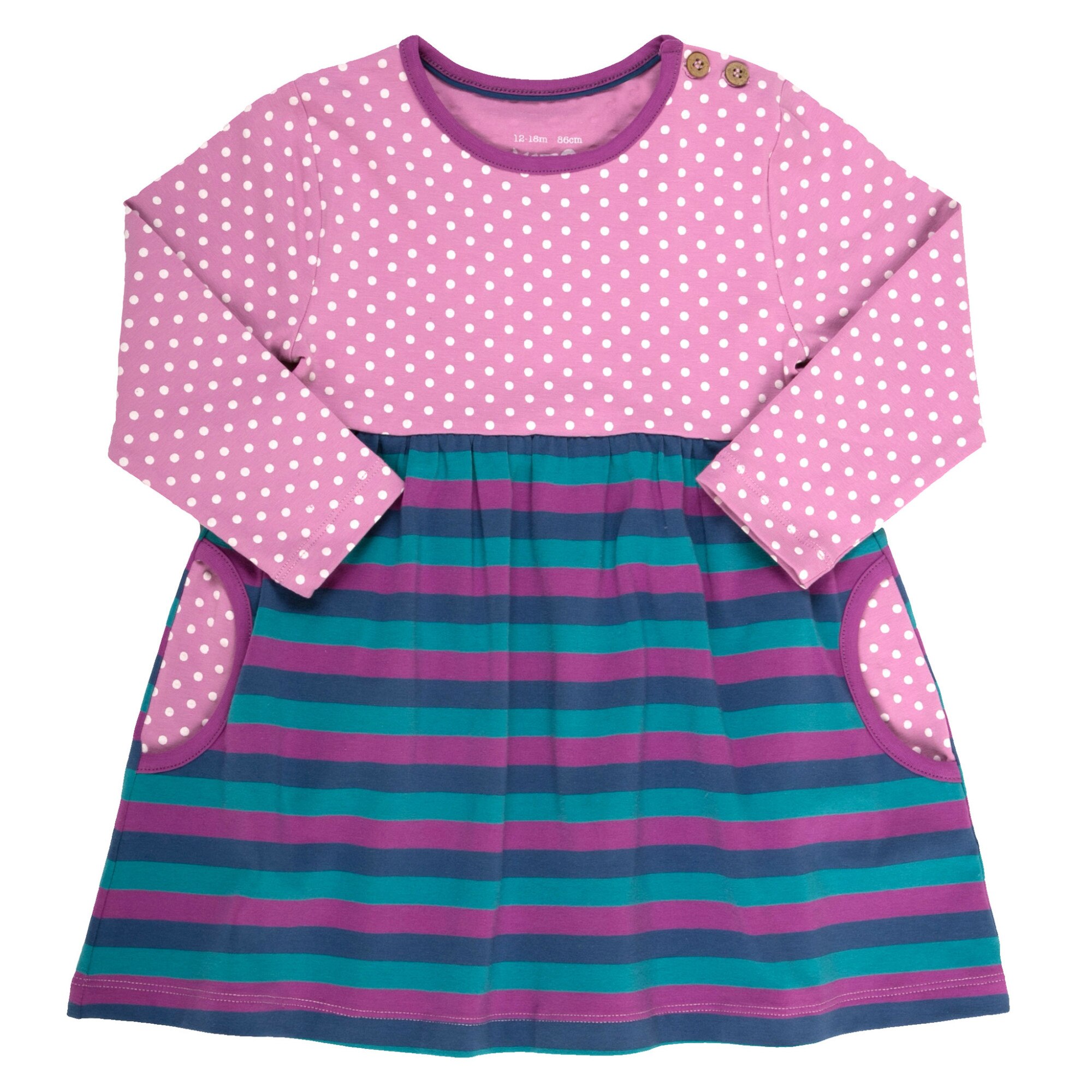 Rochie buline si dungi, Multicolora