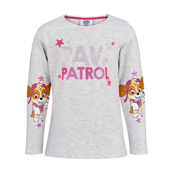 Bluza fete Patrula Catelusilor gri, 2 ani, 92 cm Bluza fete Patrula Catelusilor gri, 2 ani, 92 cm