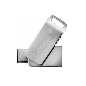 Memorie USB Intenso cMobile Line 64 GB, USB 3.0 & USB 3.1 Tip C, Argintiu Memorie USB Intenso cMobile Line 64 GB, USB 3.0 & USB 3.1 Tip C, Argintiu